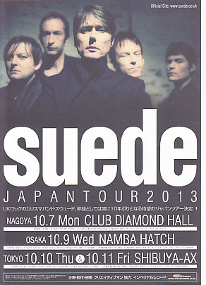 Japan Tour 2013 Flyer