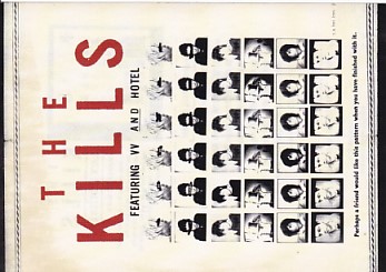 KILLS, Black Rooster Promo Sticker
