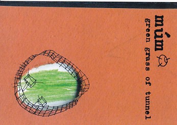 MUM, Green Grass Of Tunnel Promo Postcard
