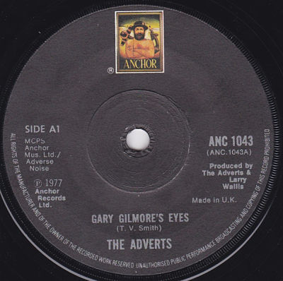 ADVERTS, Gary Gilmore's Eyes