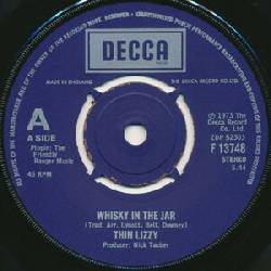 THIN LIZZY, Whiskey In The Jar