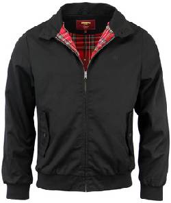 XL Merc Black Harrington Jacket