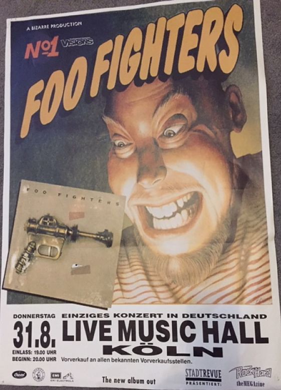 Germany 31/8/95 Poster